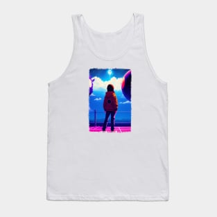 Anime si fi girl Tank Top